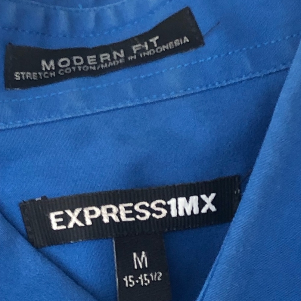 Express shirt, blue, medium